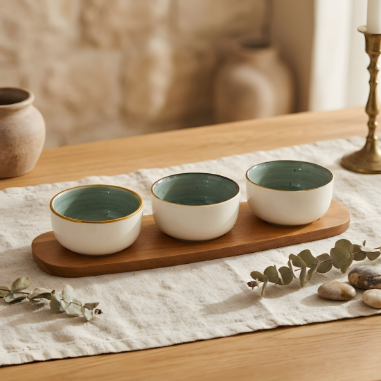 Nuts Bowl Set - 3 Pcs